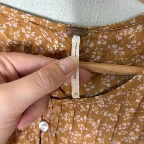 Free People One Fine Day Mini Dress xs - Picture 6 of 8